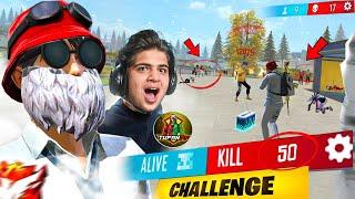 50 Kill Challenge  Gameplay with Tufan ff  Free Fire