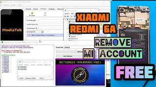 Xiaomi Redmi 6A Remove Mi Account Bypass Mi Cloud MIUI 11 FREE Method with SP FlashTool