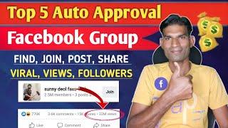 Maximize Your Facebook Reach Top 5 Auto Approval Groups for Sharing and Posting Videos