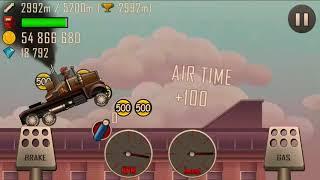 Hill Climb Racing Truck Rooftops 4348m