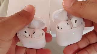 Super Clone Airpods i500 tws versus Real Apple Airpods 2