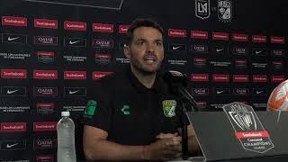 NICOLAS LARCAMON CONFERENCIA DE PRENSA CONCACAF CHAMPIONS LEAGUE