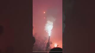 OUR PYRO OUR HOME  #greennord #pyroshow #guardin96reatness #persebaya #wani