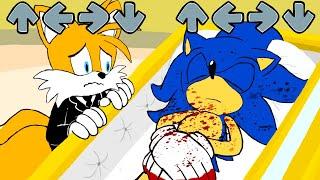 FULL PARTS №2 Sonic EXE Friday Night Funkin be like KILLS Sonic + Tails & Amy Rose - FNF