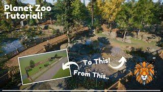 Planet Zoo Natural Habitat Tutorial Steps and Ideas