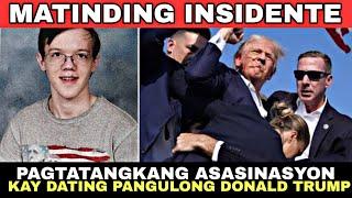 MATINDING INSIDENTE PAGTATANGKANG ASASINASYON KAY DATING PANGULONG DONALD TRUMP SA KAMPANYA