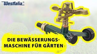 GARTENMEISTER Impulsregner mit Radsatz  Westfalia