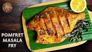 POMFRET FISH FRY  PAMPLET FRY  POMFRET MASALA FISH FRY  HOW TO FRY POMFRET  GOAN POMFRET FRY