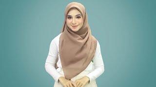 12 TUTORIAL HIJAB SEGI EMPAT YANG SIMPEL & COCOK UNTUK KE KANTOR ATAU KONDANGAN