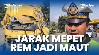 Tragis Kecelakaan Di Cipularang Km 88 Akibat Jarak Terlalu Dekat Kernet Mobil Boks Jadi Korban