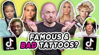 CELEBRITY TIKTOK TATTOOS  Tattoo Critiques  Pony Lawson