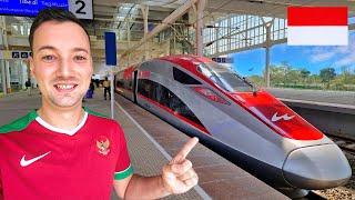 I Took Indonesias New High-Speed Train  Jakarta To Bandung