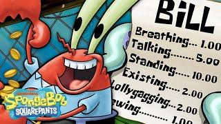 Mr. Krabs GREEDIEST Moments Ever  SpongeBob