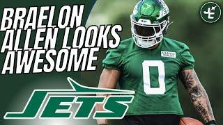 What Is The New York Jets PLAN At Running Back? Braelon Allen Looking GREAT  2024 OTAs