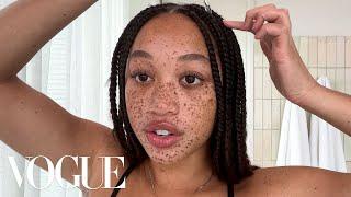 Model Salem Mitchell’s Guide to Embracing Freckles  Beauty Secrets  Vogue