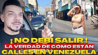 ASÍ está las CALLES en VENEZUELA  a POCAS HORAS de las ELECCIONES 2024 @Josehmalon