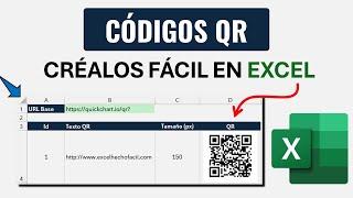 La Clave que debes conocer para Crear cualquier Código QR en Excel