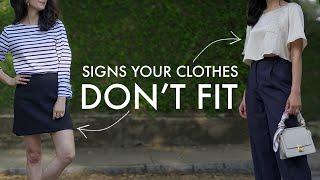 How To Tell If Your Clothes Dont Fit