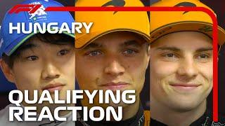 Drivers React After Qualifying  2024 Hungarian Grand Prix