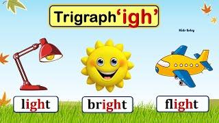 igh Trigraph   igh Sound Words  3 Letter Consonant Blends igh  igh blends  igh words Phonic igh