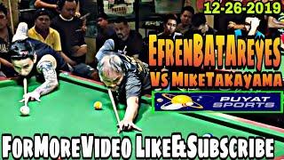 EFREN BATA REYES VS TAKAYAMA DEC26-2019 @TAKAYAMAS BILLIARD FERVIEW FULLVIDEO