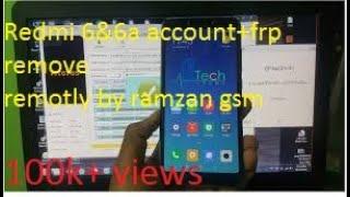 Mi Redmi 6 and 6a mi account+frp  remove done 100% solution sp flash tool Hang On MI Logo Solved
