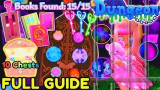 HOW To COMPLETE The THRONE TOWER To DUNGEON Quest 10 CHEST LOCATIONS  ROBLOX Royale High Update