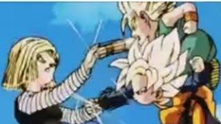 Trunks Goten Vs Android 18 Full fight