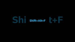 Приводим код в порядок одним движением в VS Code #vscodeshortcuts