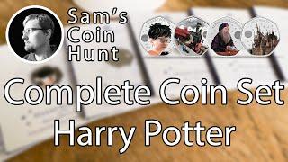 MAGICAL COINS - Royal Mint Harry Potter Complete Coin Set