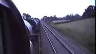 Class 37 cab view banking on the Lickey Incline in 2003