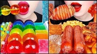 ASMR MUKBAND  FOOD + ЗАБАВНЫЕ ИСТОРИИ