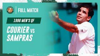 Sampras vs Courier 1996 Mens quarter-final Full Match  Roland-Garros