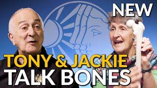 Tony Robinson & Jackie McKinley talk bones  TIME TEAM in conversation with Tim Taylor  NEW