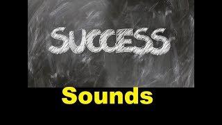 Success Sound Effects All Sounds