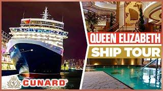 Cunards Queen Elizabeth FULL Ship Tour