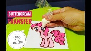 Buttercream Transfer - My Little Pony - Pinky Pie