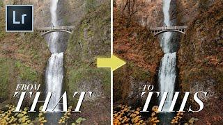 How to make a FALL PRESET in Lightroom FREE PRESET DOWNLOAD