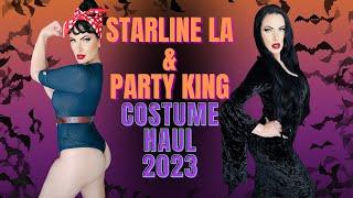 STARLINE LA  HALLOWEEN 2023 COSTUME TRY ON HAUL ft PARTY KING COSTUMES