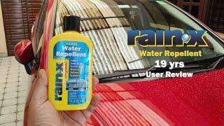 Rain X Water Repellent- 19 yrs User Review  How to apply  DIY  #thelazywanderermys