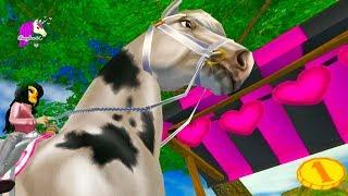 Valentines Day Riding  Star Stable Horse Online Game Play Video - Honey Hearts C