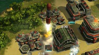 STRATEGY NUCLEAR MAMMOTH DEFATT AND HAWK12 - Art of War 3 PvP RTS modern warfare strategy game