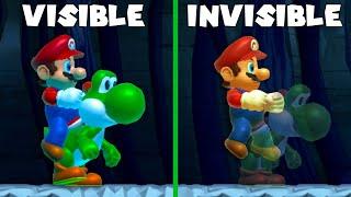 Yoshi is INVISIBLE? - 5 New Glitches in Super Mario Maker 2