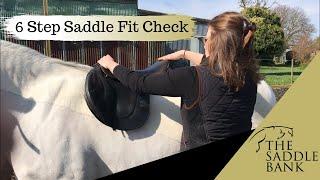 The Saddle Bank - 6 STEP SADDLE FIT CHECK