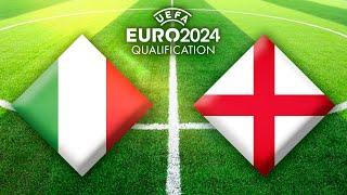 Italien - England  Fußball-EM-Qualifikation 2024 European Qualifiers