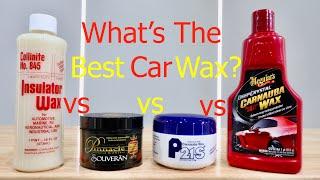 WHATS THE BEST CAR WAX?  Collinite 845 Pinnacle Souveran P21s Carnauba Meguiars Deep Crystal.