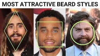 Most ATTRACTIVE Beard Styles For Your FACE SHAPE