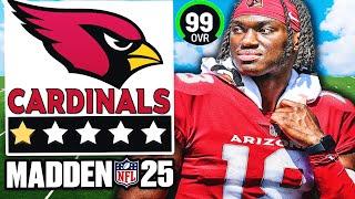 I Rebuilt the Arizona Cardinals in Madden 25 