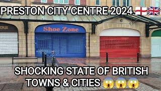 A quick walk around PRESTON CITY CENTRE in January 2024