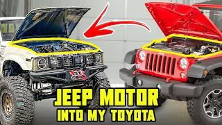 Swapping a Jeep Motor into a Toyota Pickup